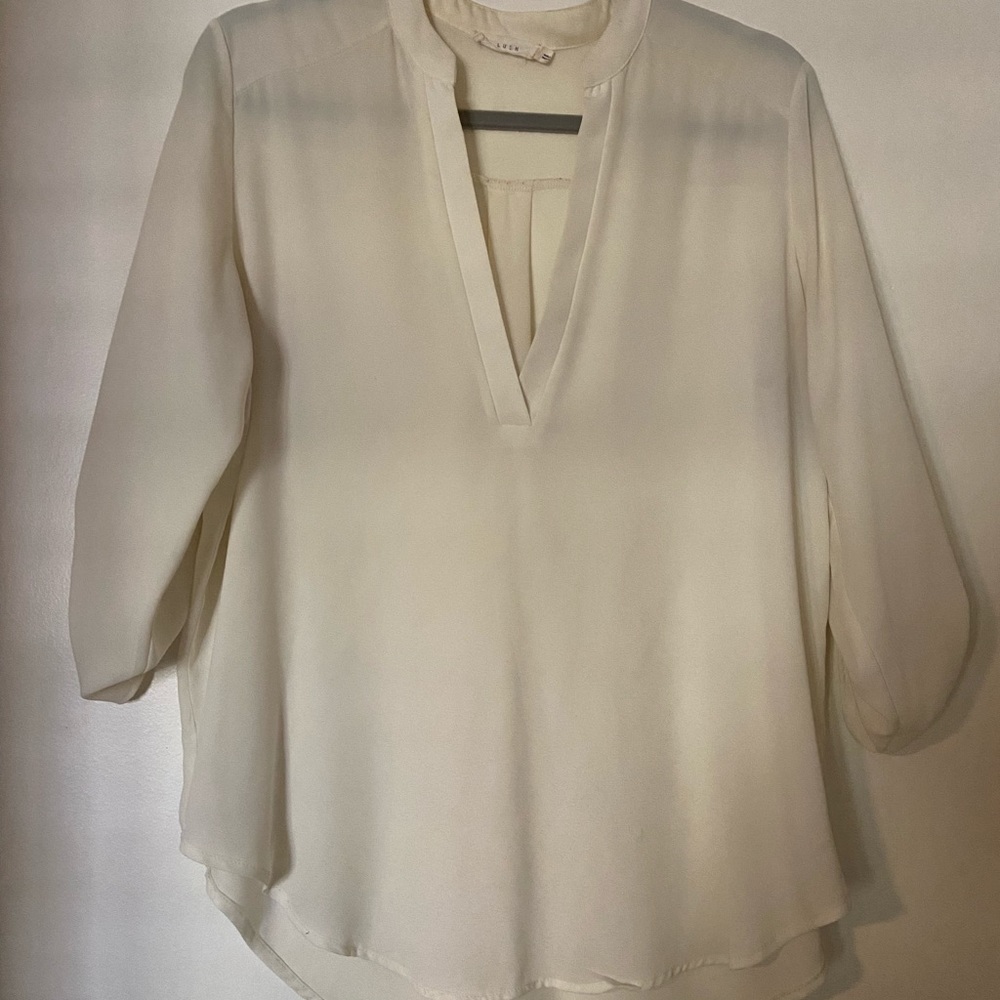 Lush 3/4 sleeve chiffon